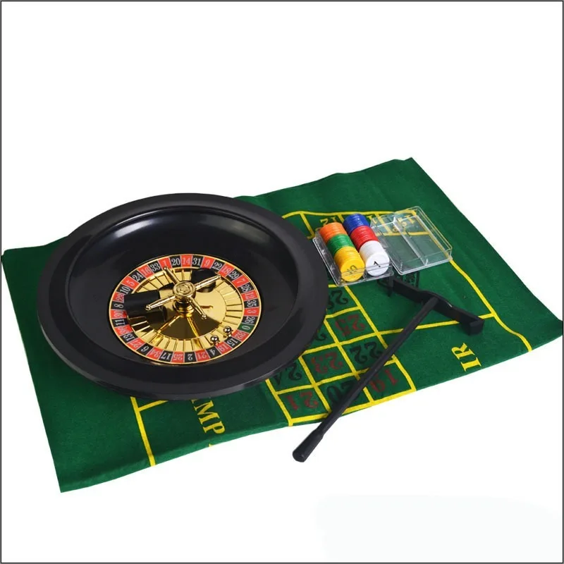 Board Game Zenith - ล้อพลาสติก Turntable เกมชุดรัสเซีย 10 นิ้วตลกคาสิโนรูเล็ตเครื่องมือชิปโป๊กเกอร์ความบันเทิงเกมกระดาน