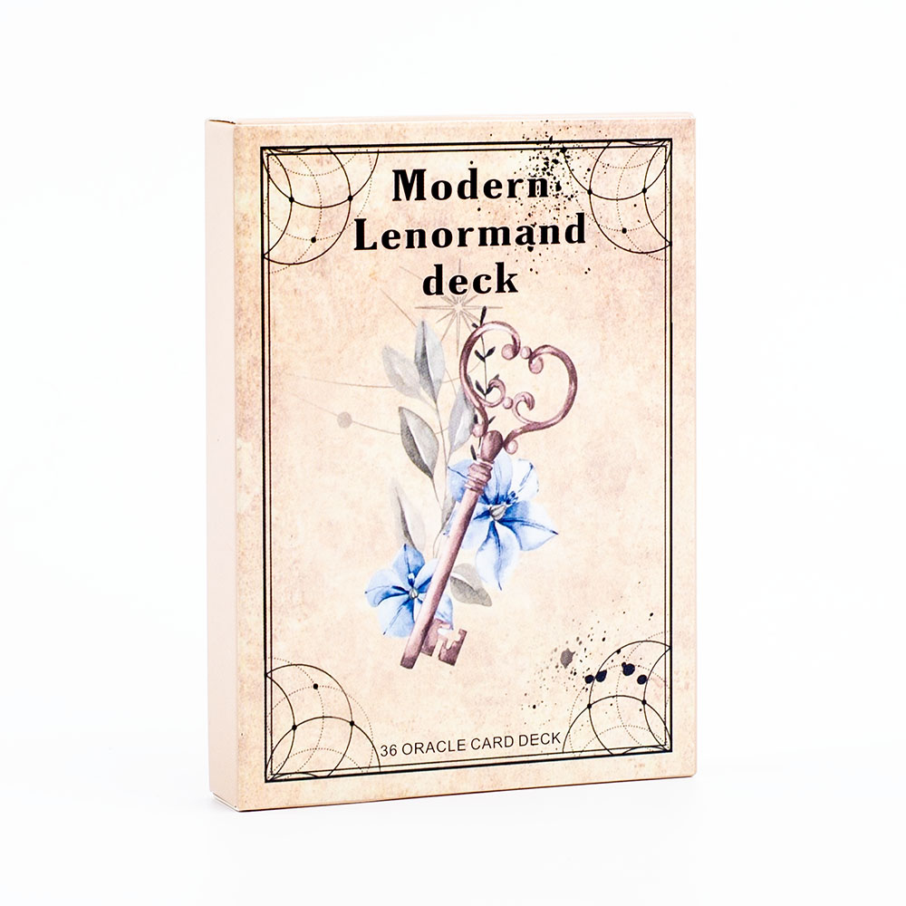 Board Game Illustrator - โมเดิร์น Lenormand Deck BOARD เกมภาษาอังกฤษรุ่น 36