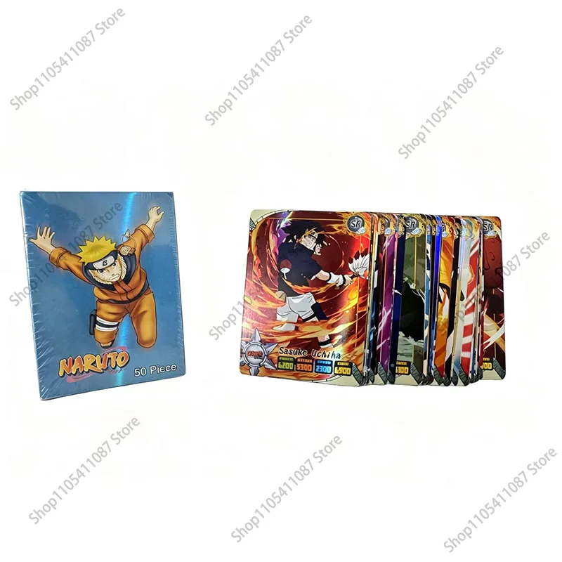 Board Game Naruto - การ์ดนารูโตะภาษาอังกฤษ 50 ชิ้น คาคาชิ อุซึมากิ นารูโตะ