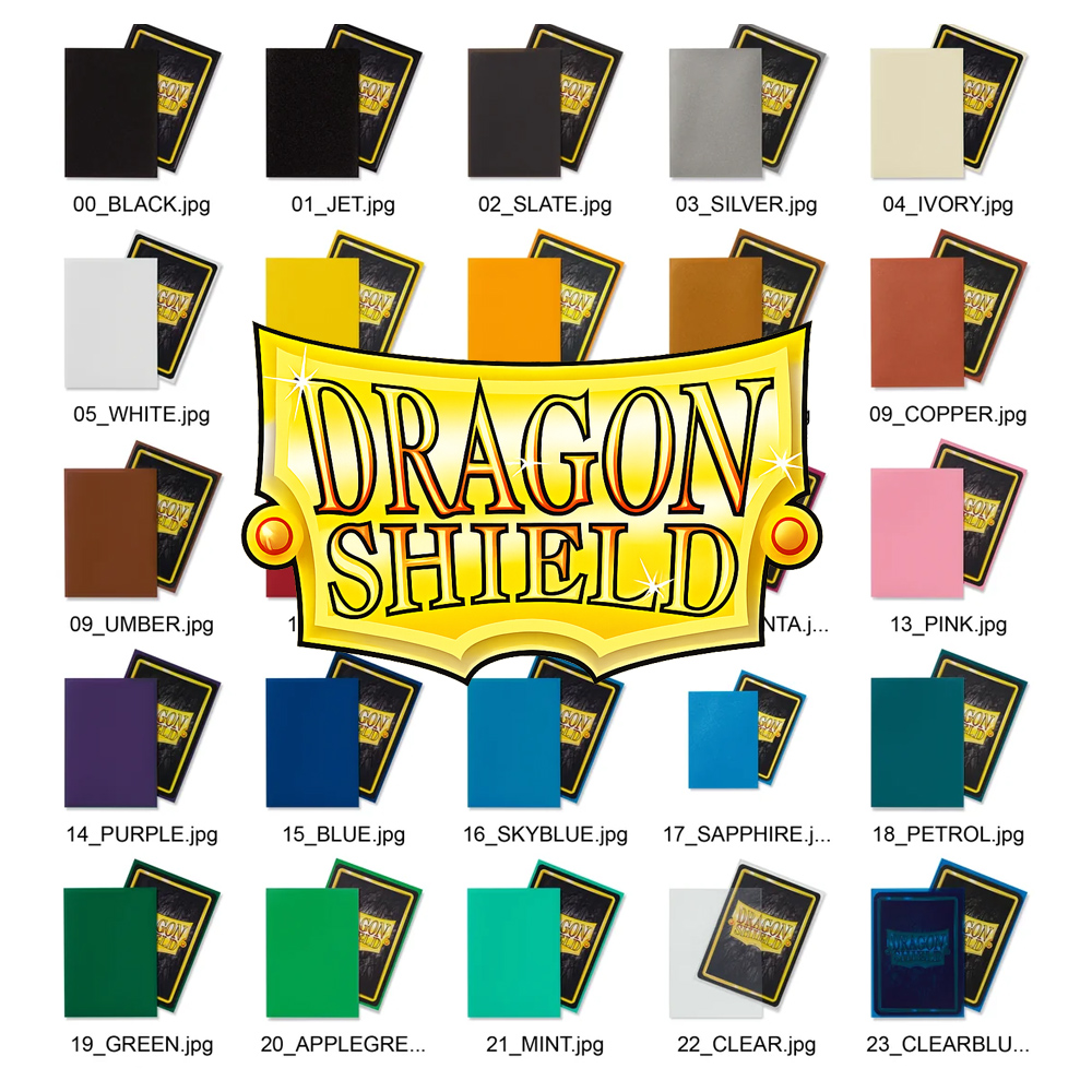 Card Game Deck - ซองใส่การ์ด Dragon Shield Matte 100 ชิ้น