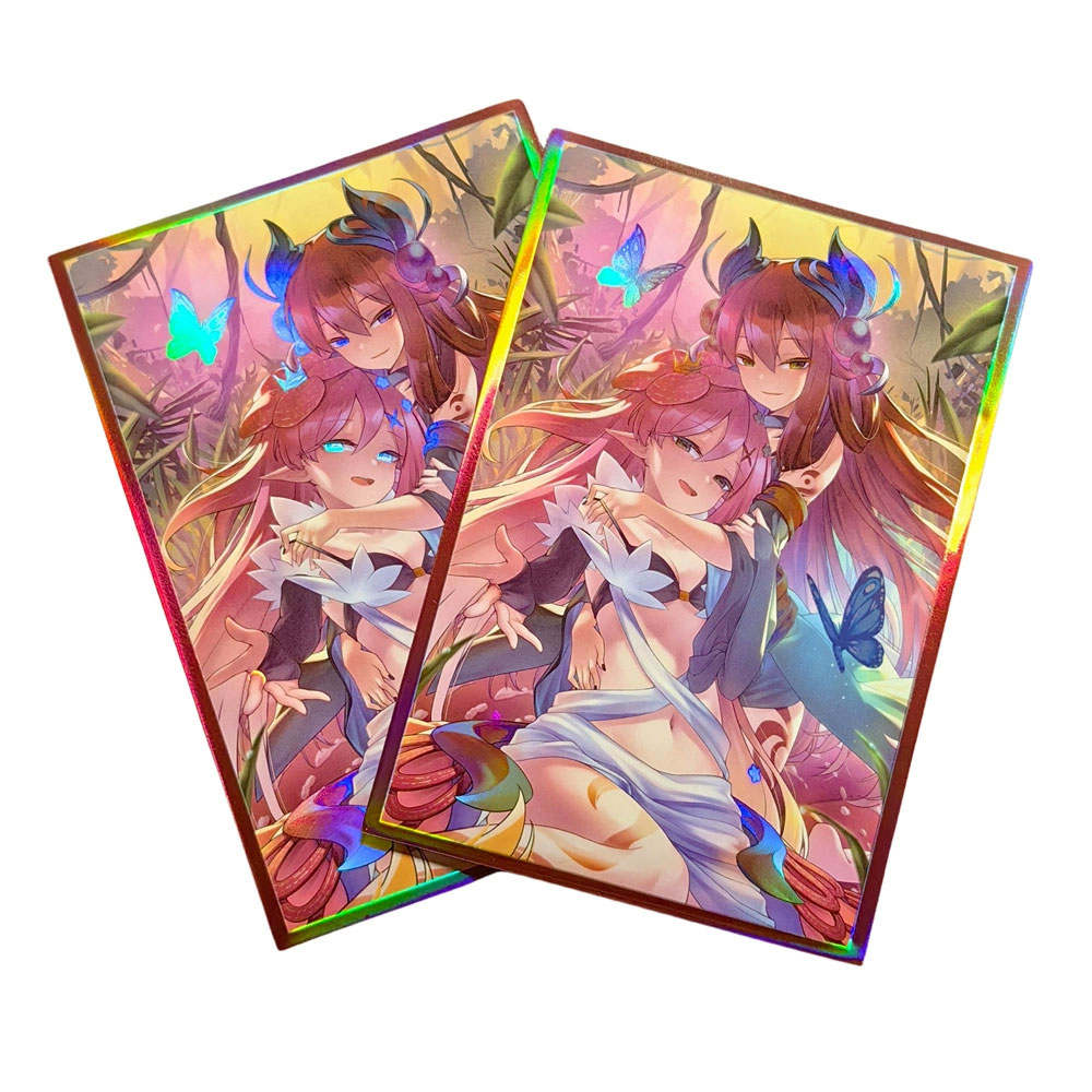 Board Game Illustrator - ซองการ์ด Yugioh 63x90มม. 50ชิ้นซองใส่การ์ดลายการ์ตูน sampul kartu