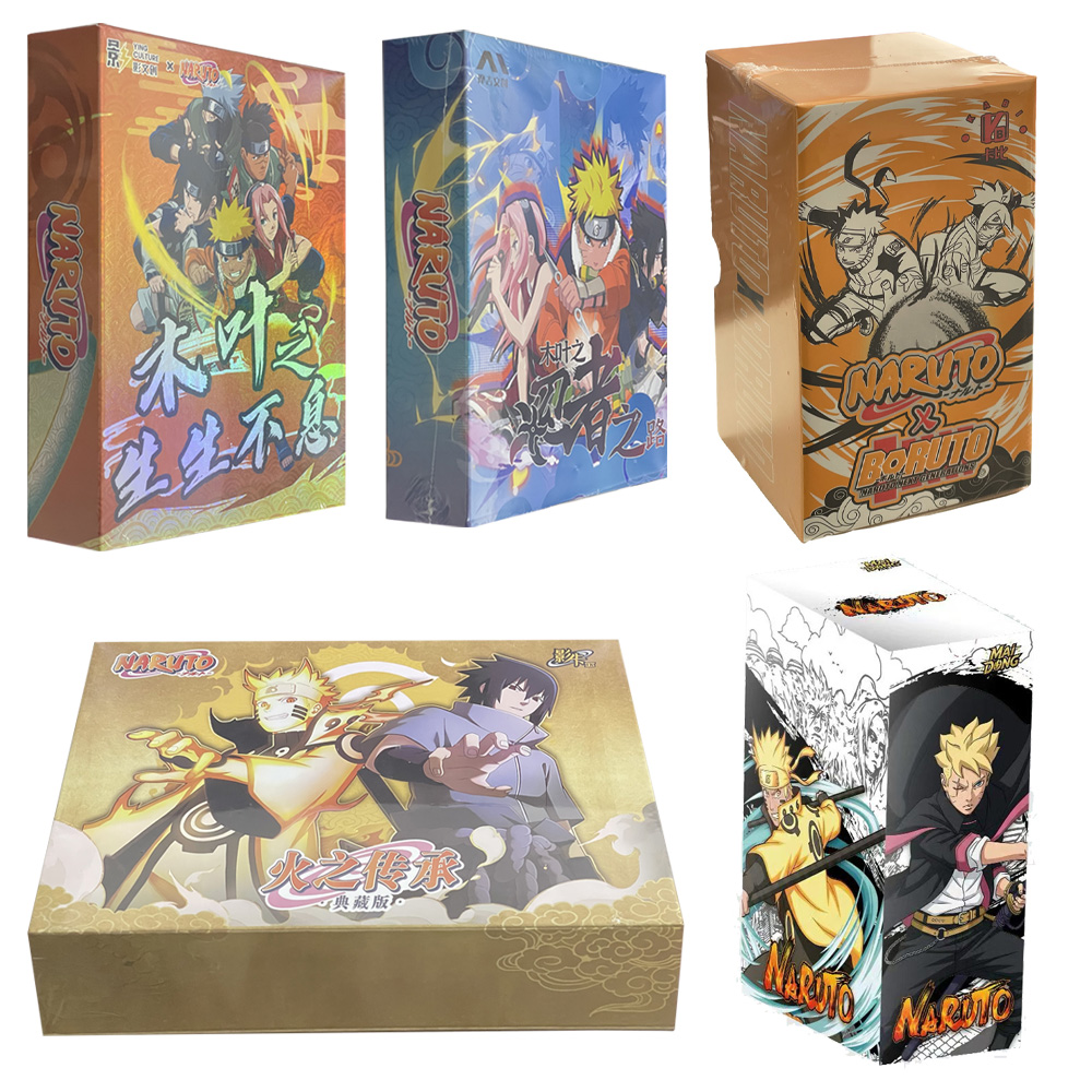 Board Game Naruto - 2026 การ์ดนารูโตะเวอร์ชันภาษาอังกฤษการ์ดอะคาสึกิหายากอะนิเมะเกมสะสมการ์ดของเล่นเด็กของขวัญวันหยุด