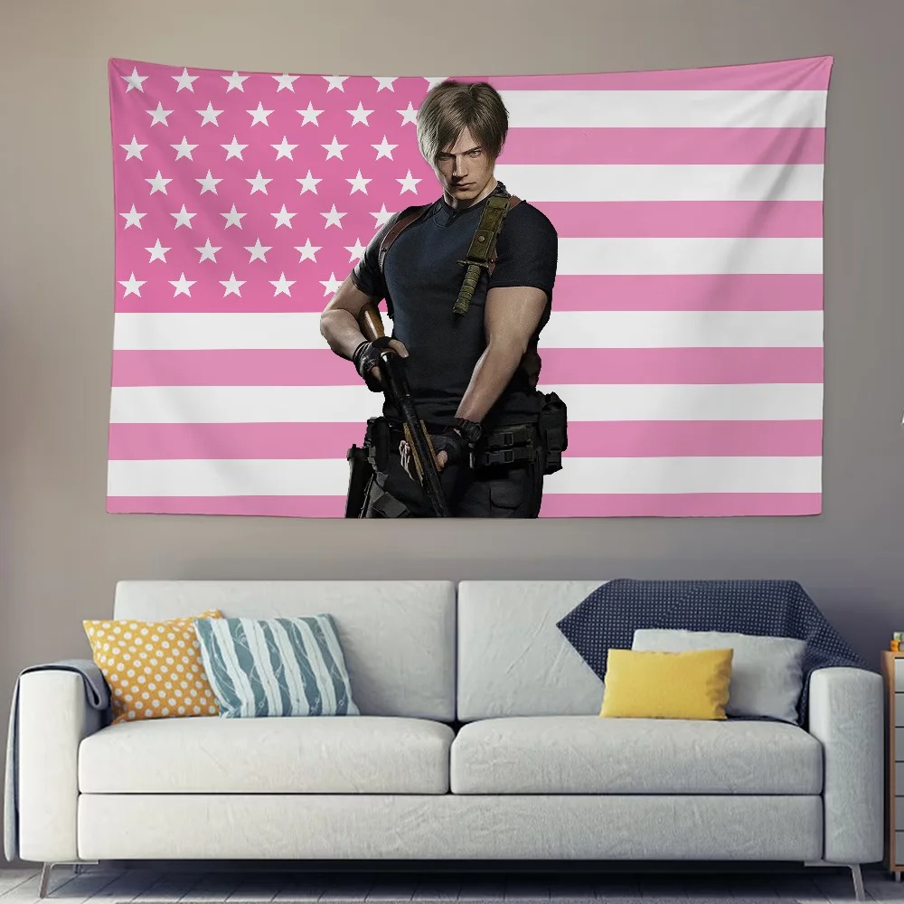 ผ้าแขวนผนังลาย Leon Kennedy จา - Board Game Resident Evil บทวิจารณ์และราคา
