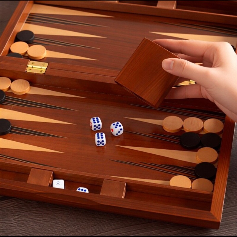แบ็คแกมมอนไม้เนื้อแข็ง 11-19 น - Board Game Zenith บทวิจารณ์และราคา