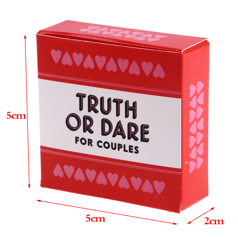 ความจริงหรือกล้าหาญขนาดเล็กขนา - Board Game For Couple บทวิจารณ์และราคา