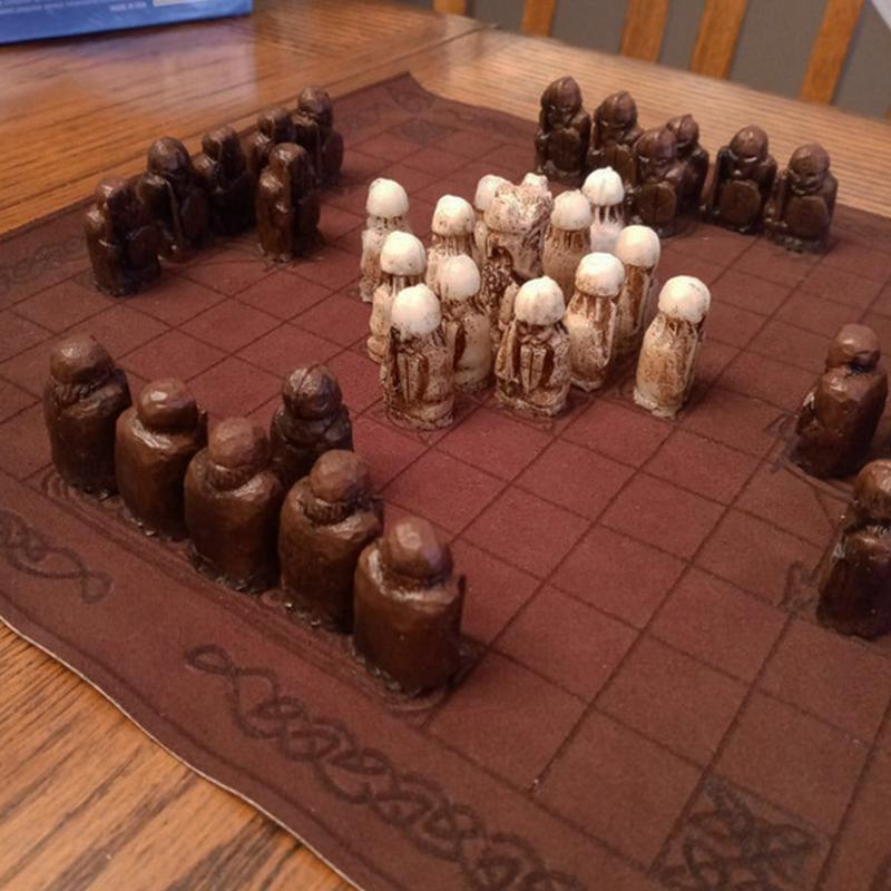 ชุดหมากรุกเกมไวกิ้งเกมกระดานกล - Board Game Vikings บทวิจารณ์และราคา
