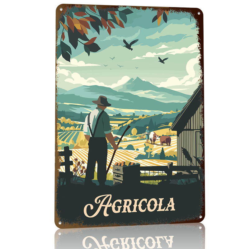 ภาพประกอบแนวเกม Agricola แบบ 3 - Board Game Illustrator บทวิจารณ์และราคา