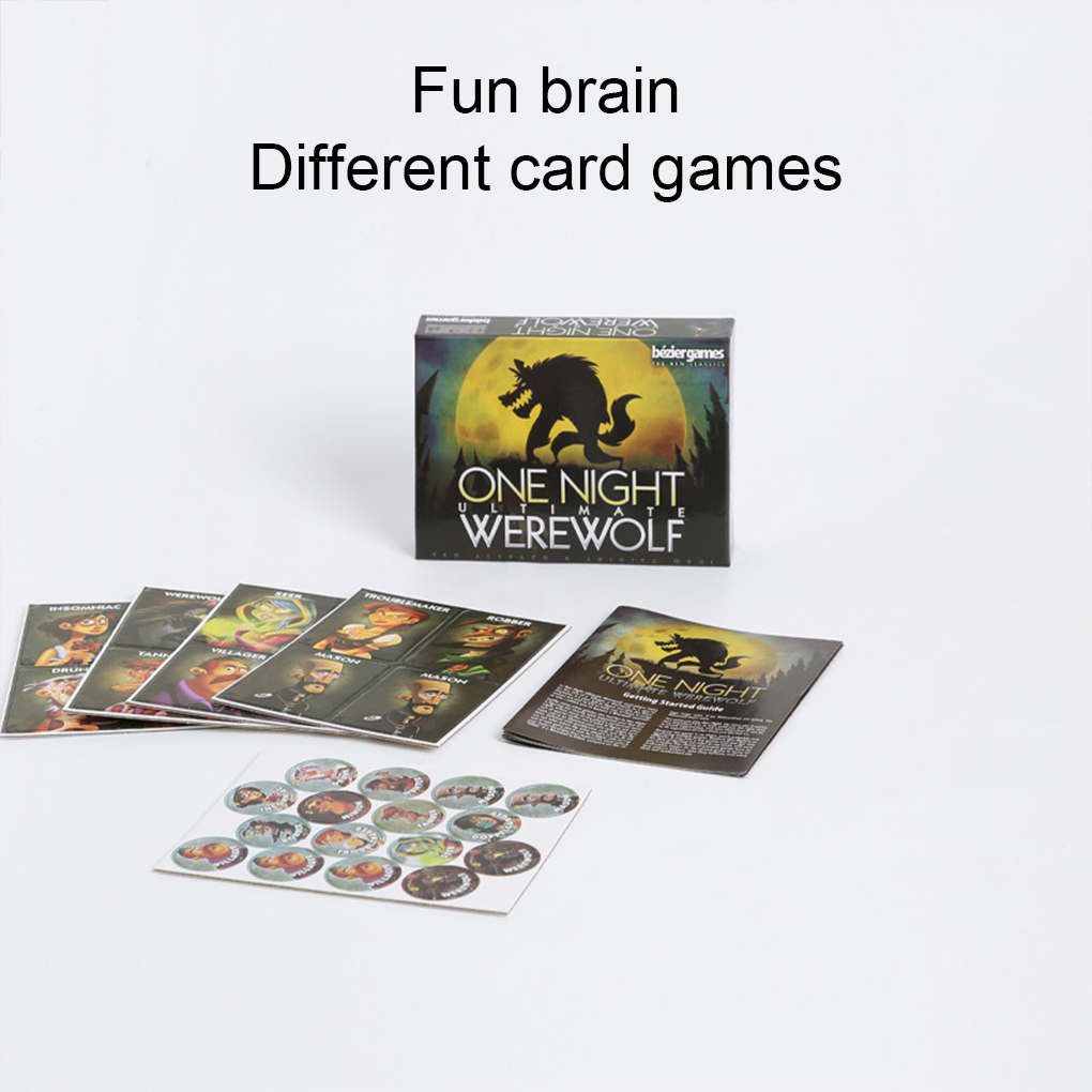 One Night Ultimate มนุษย์หมาป่ - Board Game Villainous บทวิจารณ์และราคา
