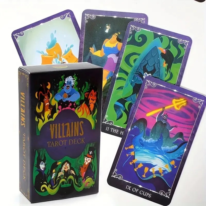78 ชิ้นคนร้าย Tarot Decks คุณภ - Board Game Villainous บทวิจารณ์และราคา