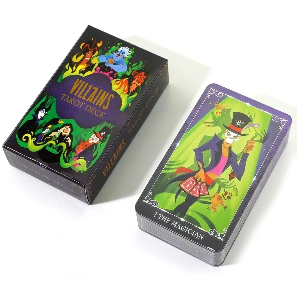 78 ชิ้นคนร้าย Tarot Decks คุณภ - Board Game Villainous บทวิจารณ์และราคา