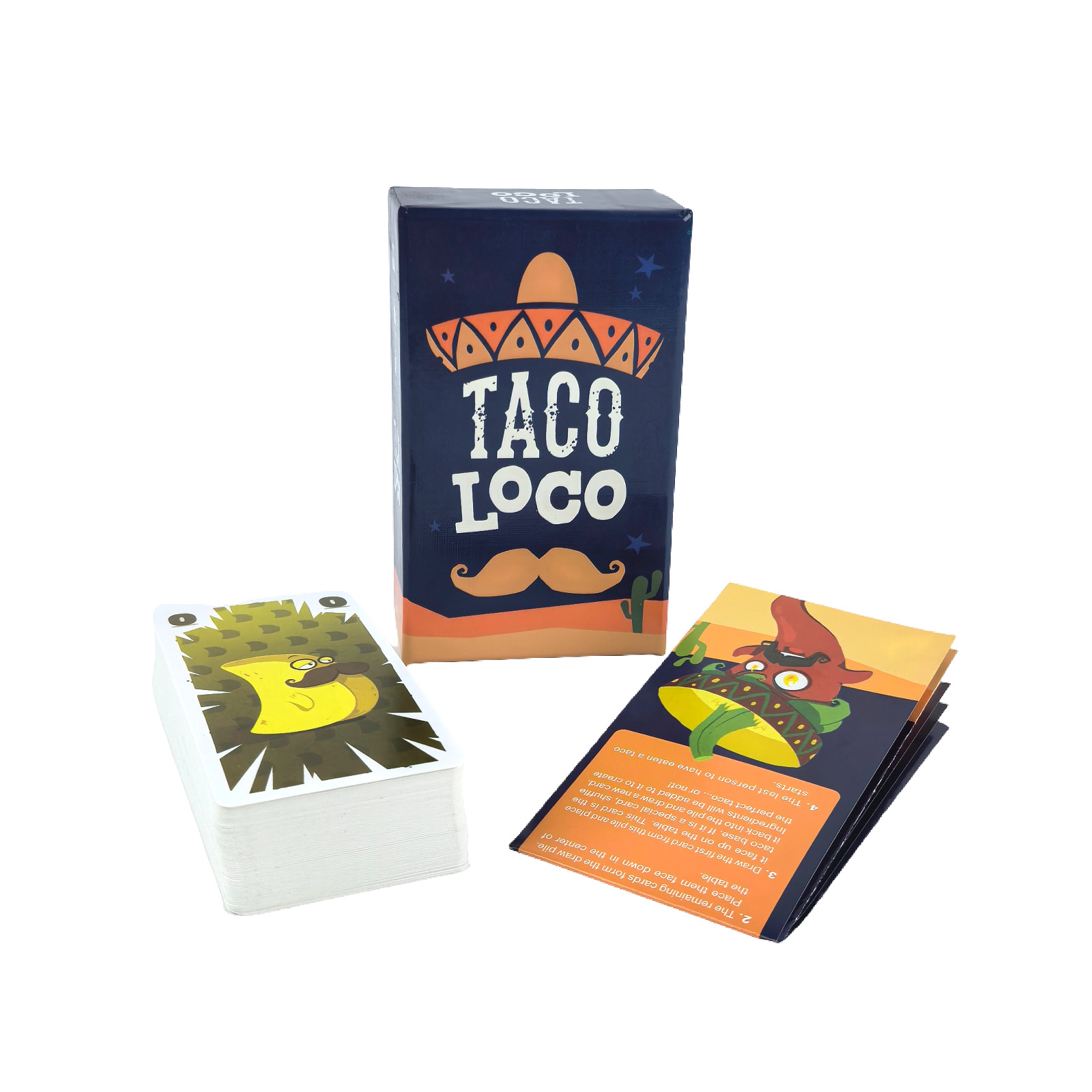 เกมส์สุดฮิต - เกมไพ่ Taco Loco - Board Game For Couple บทวิจารณ์และราคา