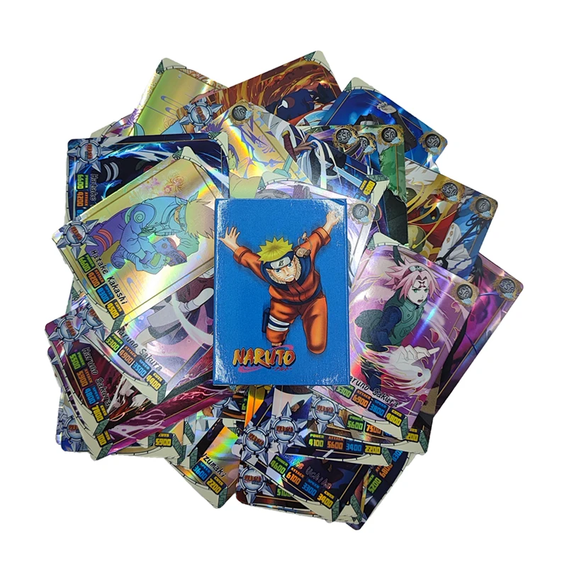 50 ชิ้นการ์ดนารูโตะภาษาอังกฤษ  - Board Game Naruto บทวิจารณ์และราคา