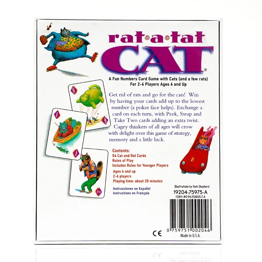 เกมไพ่ตัวเลขแสนสนุก แรท อะ แทท - Board Game For 2 Players บทวิจารณ์และราคา