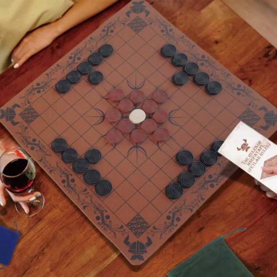 HNEFATAFL: เกมกระดานหมากรุกไวก - Board Game Vikings บทวิจารณ์และราคา