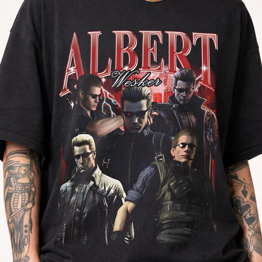 เสื้อยืดเกมมิ่ง Albert Wesker  - Board Game Resident Evil บทวิจารณ์และราคา