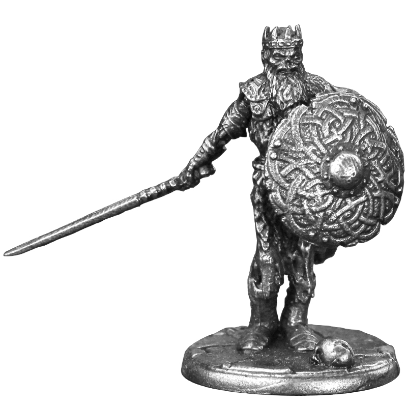 ทหารไวกิ้ง หัวกะโหลก โลหะ ทหาร - Board Game Vikings บทวิจารณ์และราคา