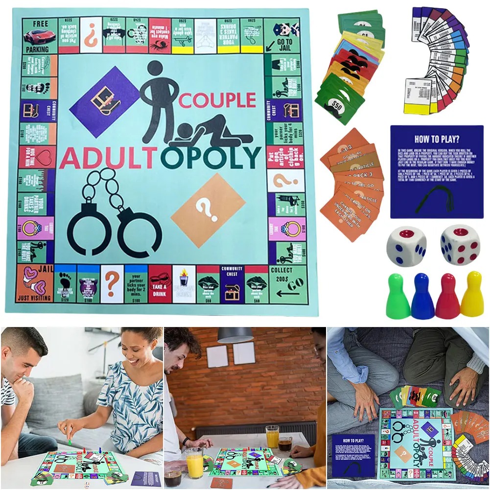 เกมกระดาน Adultopoly สำหรับคู่ - Board Game For Couple บทวิจารณ์และราคา