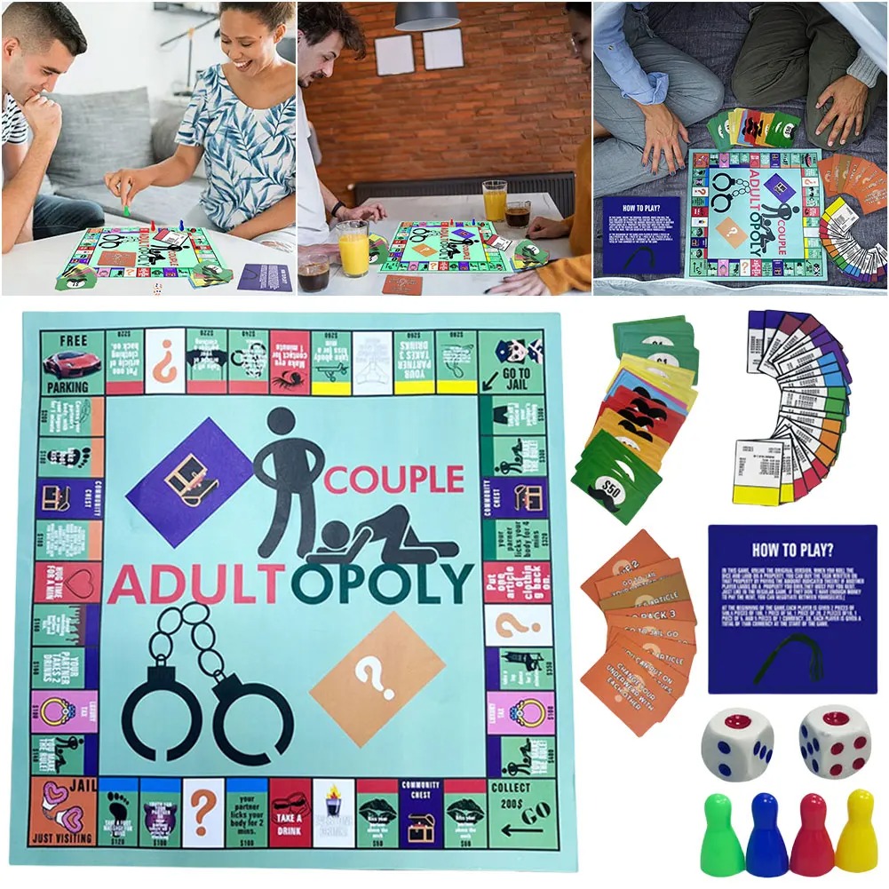 เกมกระดาน Adultopoly สำหรับคู่ - Board Game For Couple บทวิจารณ์และราคา