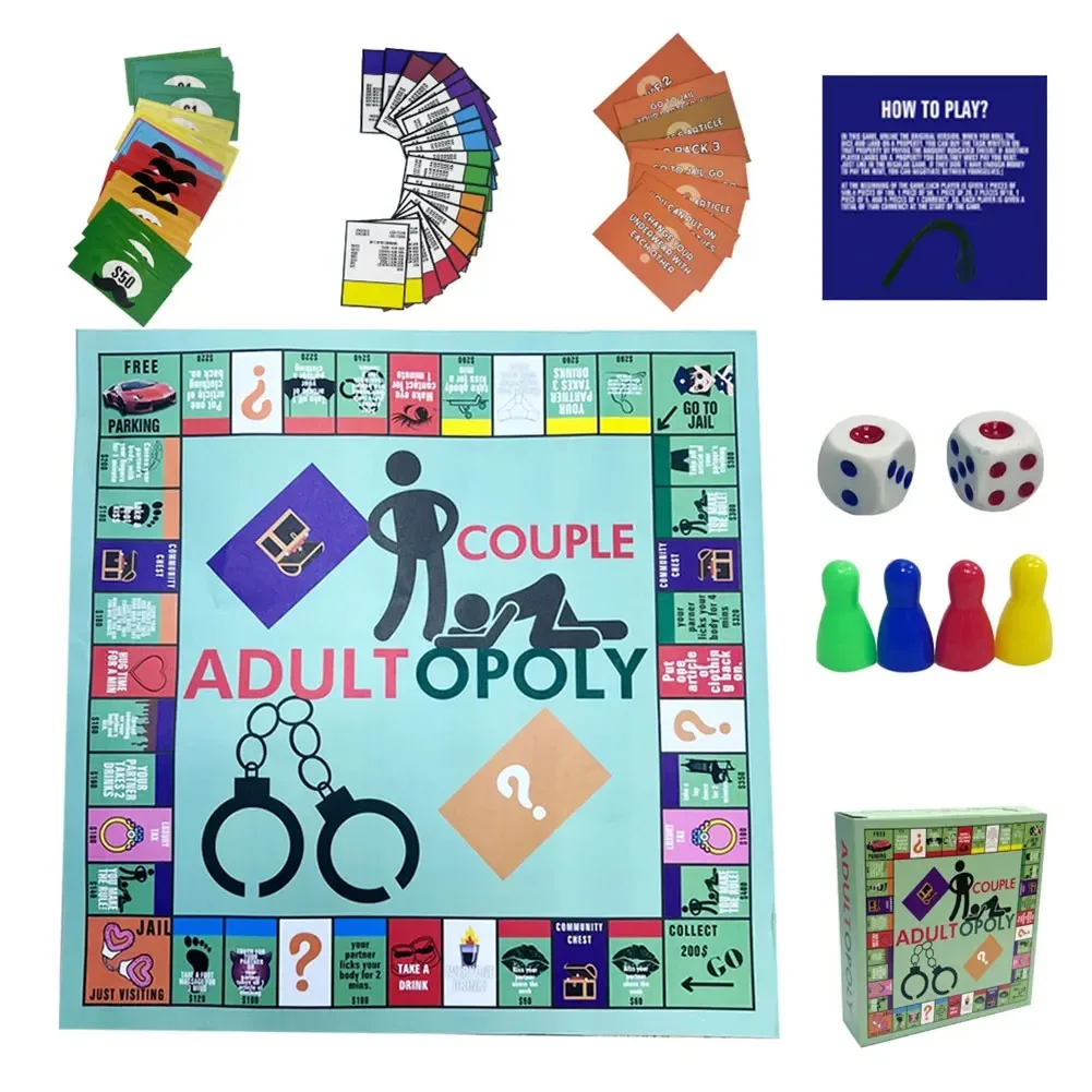 เกมกระดาน Adultopoly สำหรับคู่ - Board Game For Couple บทวิจารณ์และราคา
