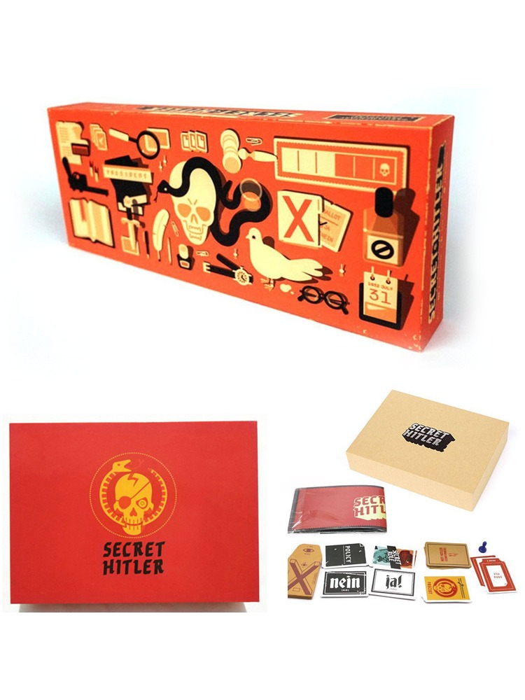 Secret Hitler เกมกระดานเกมการ์ - Board Game Hitler บทวิจารณ์และราคา