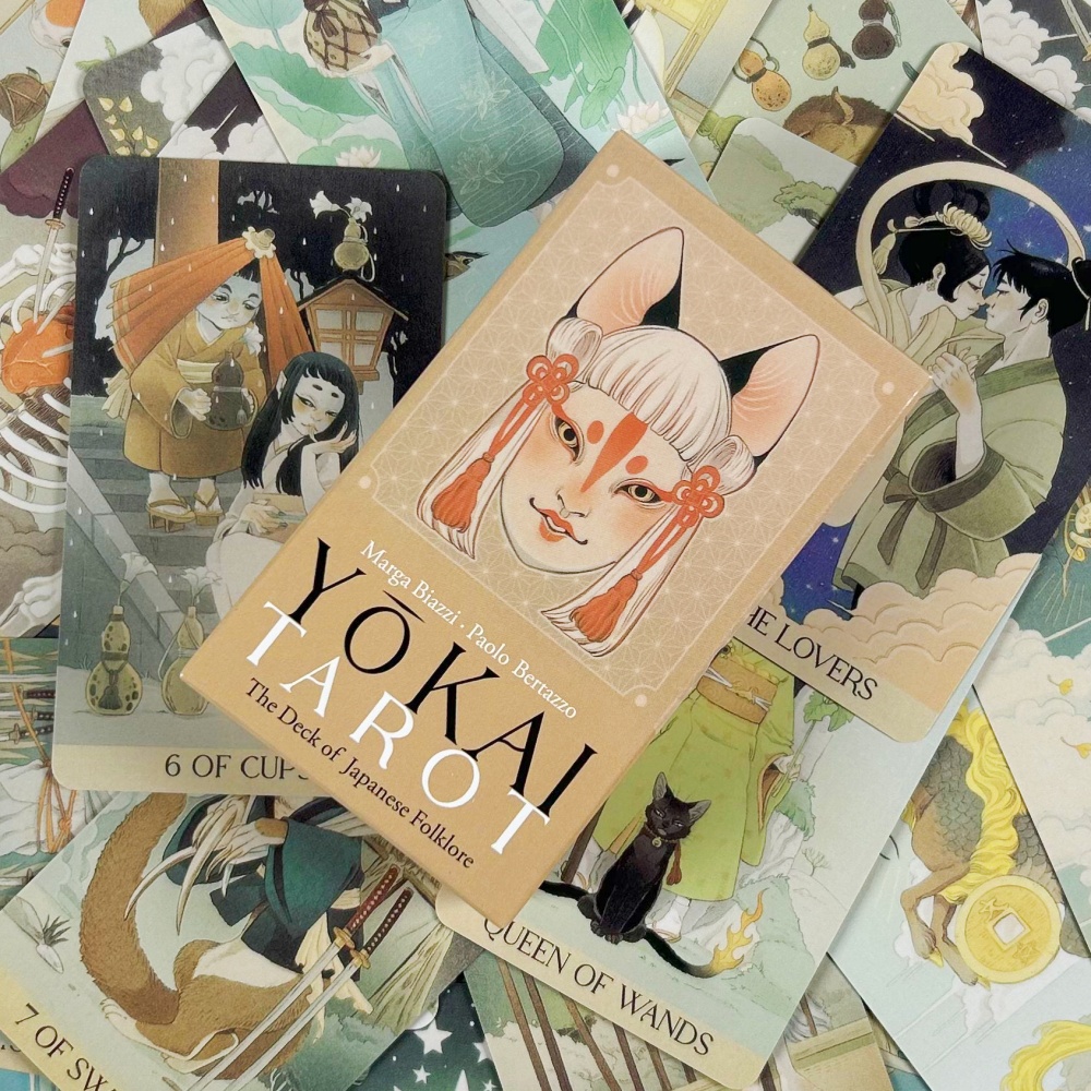 ชุดไพ่ทาโรต์โยไค 78 ใบ ต้นแบบจ - Board Game Illustrator บทวิจารณ์และราคา