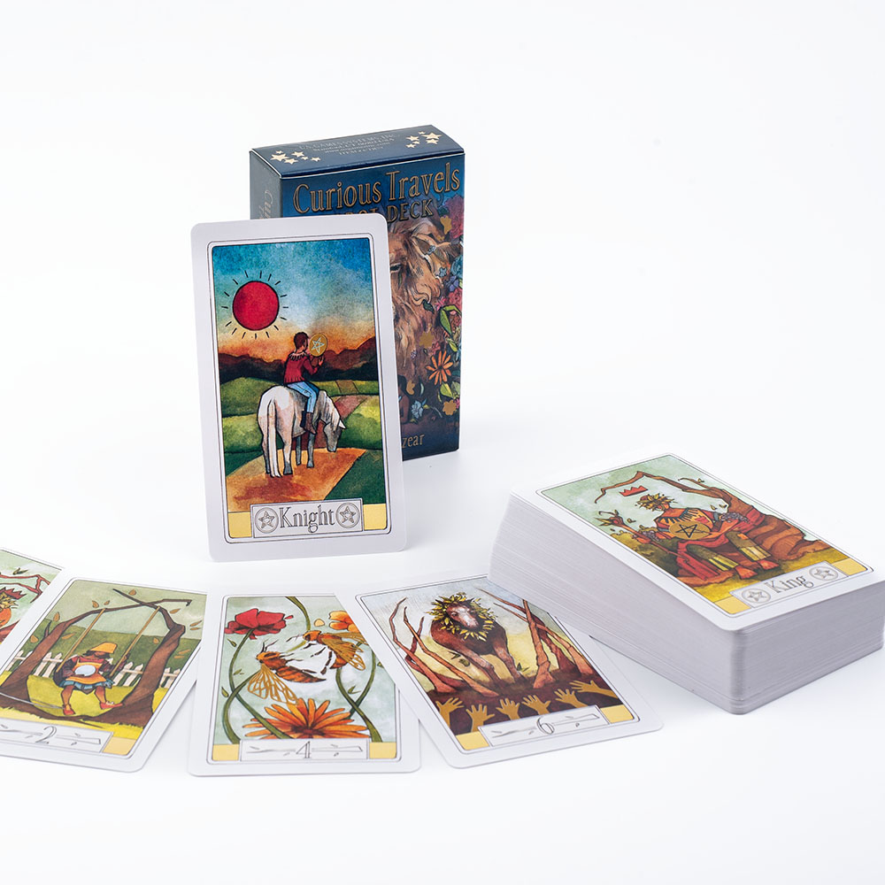 Curious Travels Tarot 10.3*6 ซ - Board Game Illustrator บทวิจารณ์และราคา