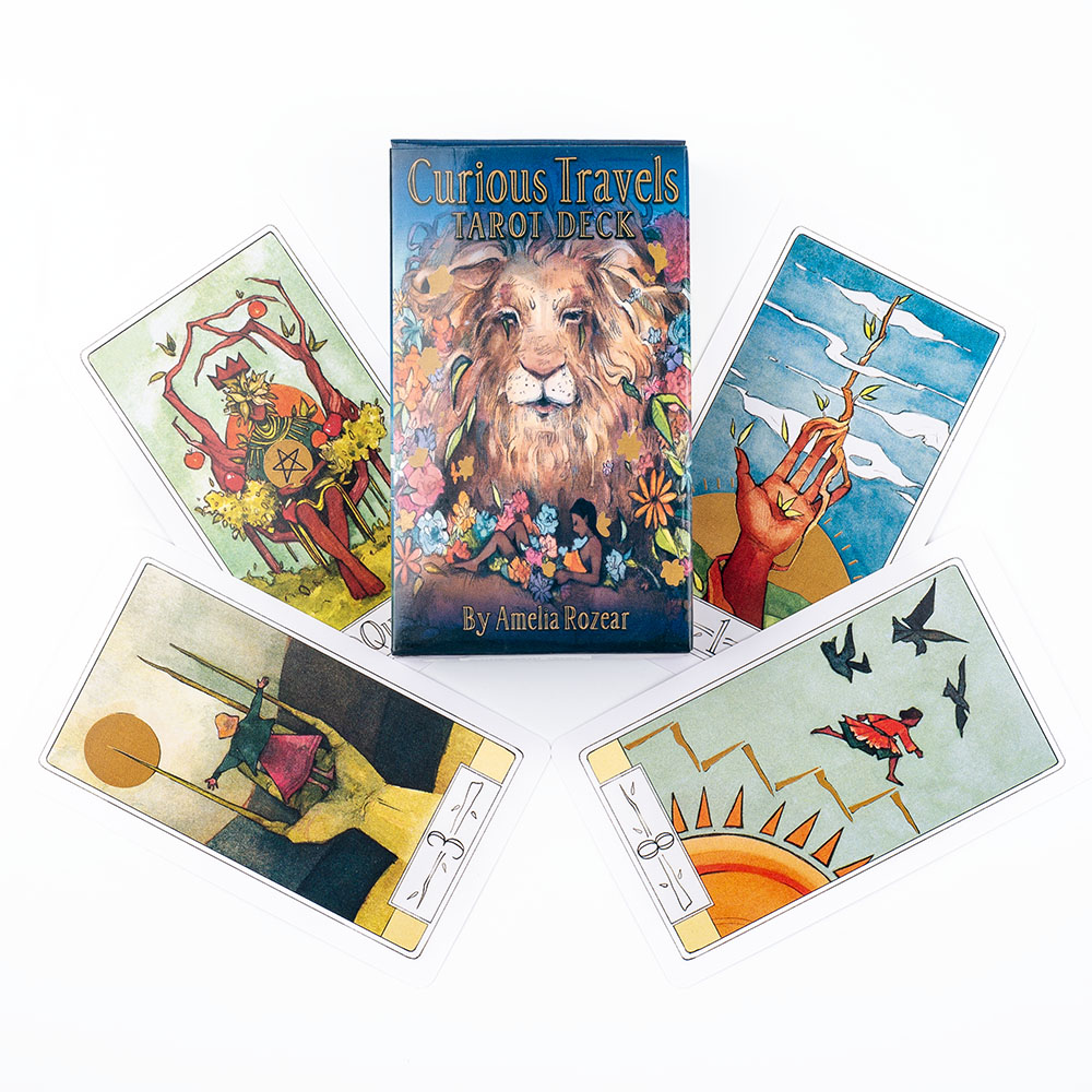 Curious Travels Tarot 10.3*6 ซ - Board Game Illustrator บทวิจารณ์และราคา
