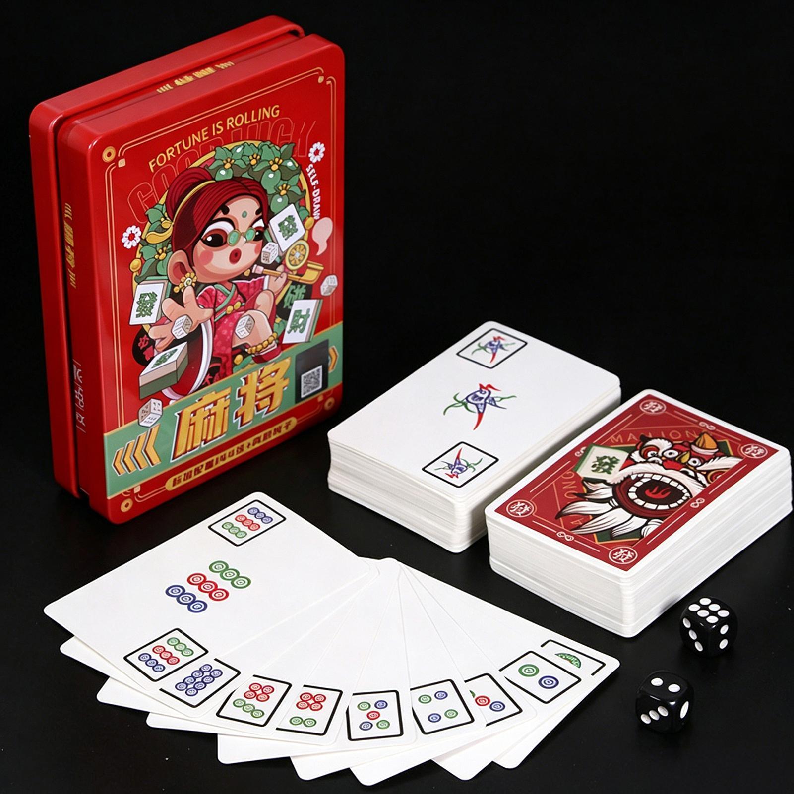 ไพ่มาจอง เกมครอบครัว ชุดไพ่ 14 - Card Game Deck บทวิจารณ์และราคา