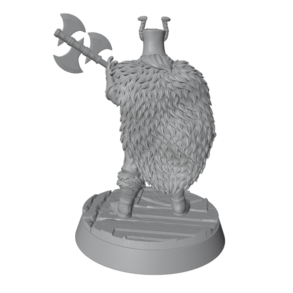 โมเดลนักรบถือขวานไวกิ้งนอร์ดิก - Board Game Vikings บทวิจารณ์และราคา